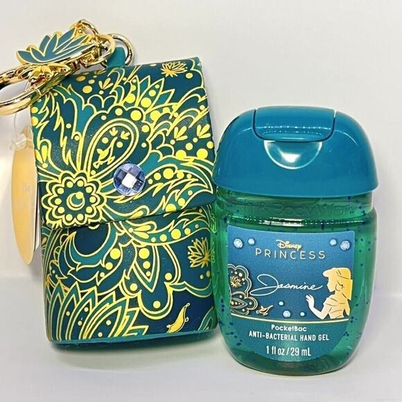 👑NEW👑 Jasmine Snapcase Disney Princess Bath & Body Works PocketBac Holder - Picture 2 of 5